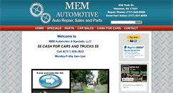 Desktop Screenshot of memauto.com